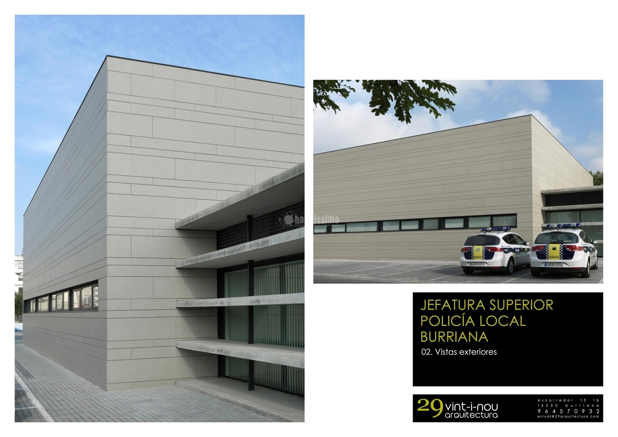 Jefatura Superior Policia Local Burriana. Premios Cerámica de Arquitectura Ascer 2010