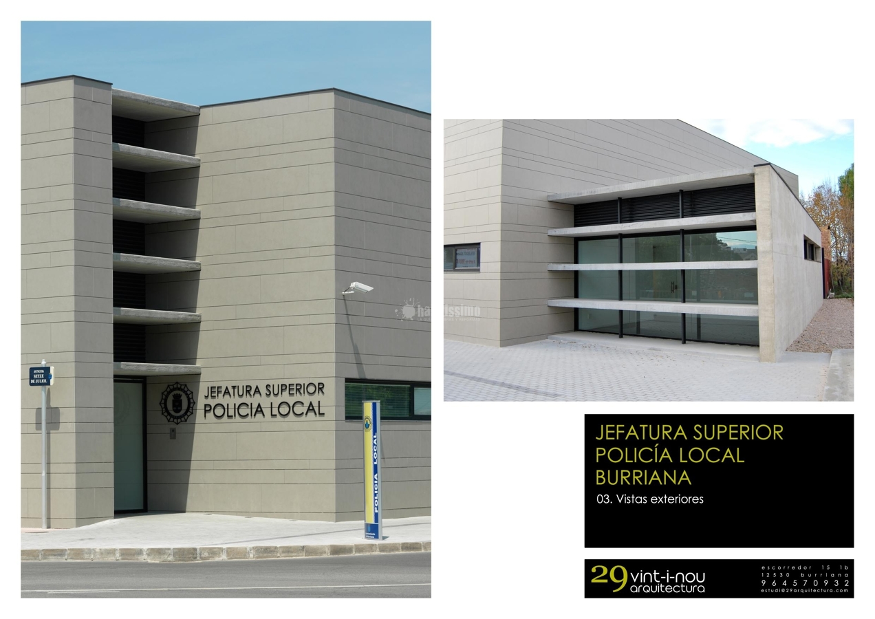 Jefatura Superior Policia Local Burriana. Premios Cerámica de Arquitectura Ascer 2010