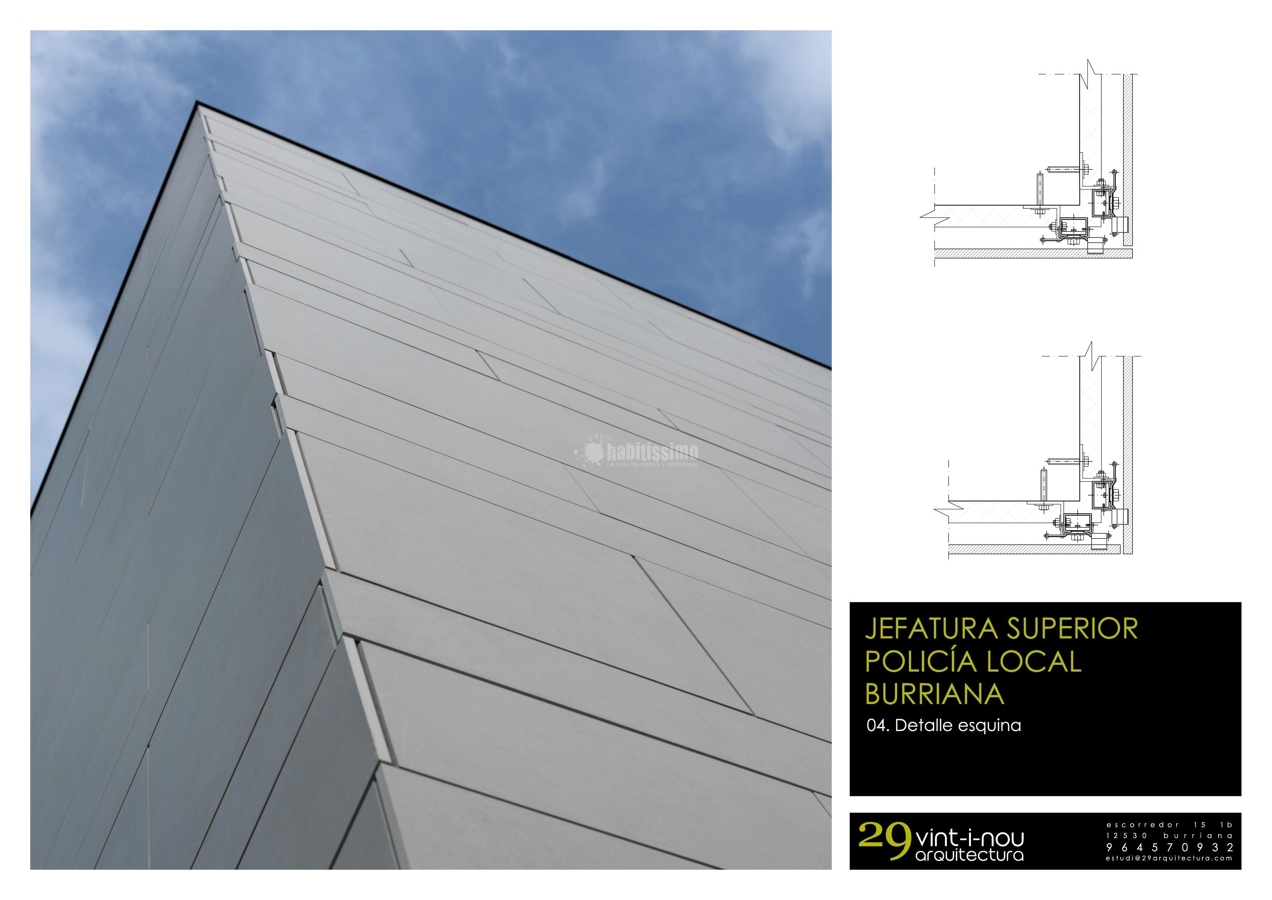 Jefatura Superior Policia Local Burriana. Premios Cerámica de Arquitectura Ascer 2010