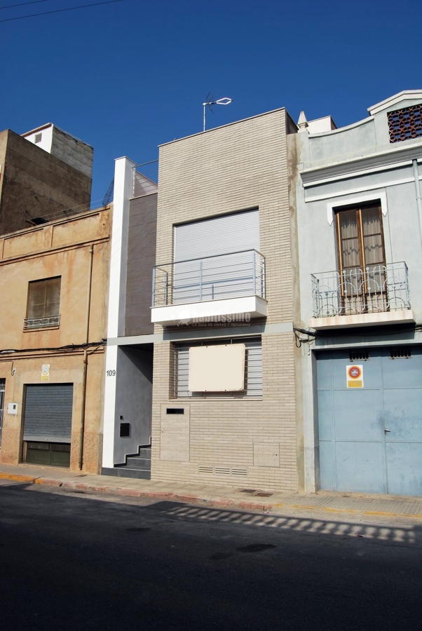 Vivienda unifamiliar entre medianeras