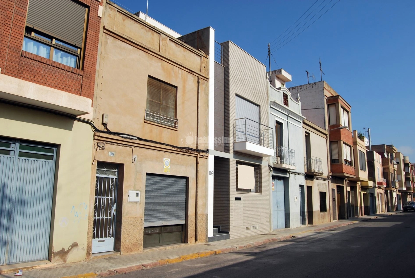 Vivienda unifamiliar entre medianeras
