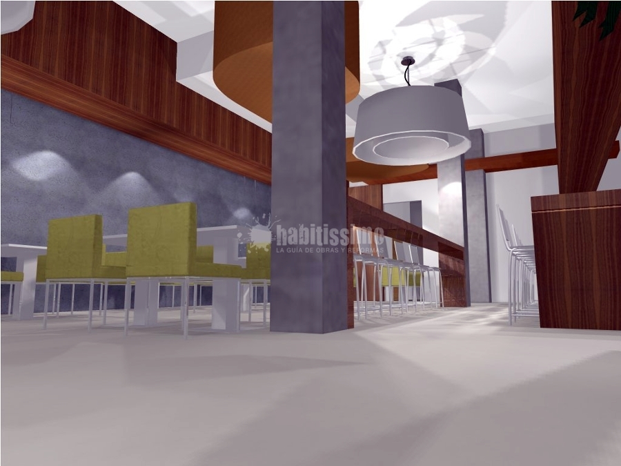 Decoración de nueva cafetería en Almería