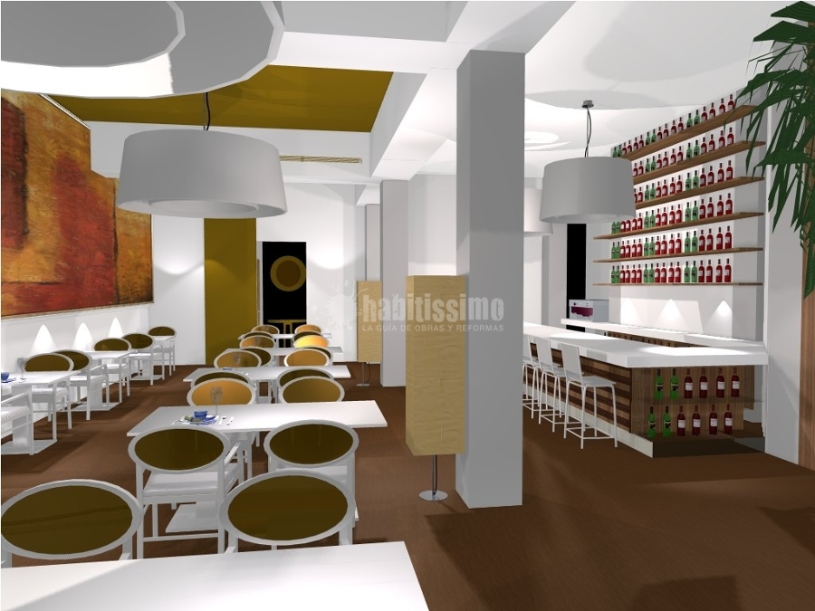 Decoración de nueva cafetería en Almería