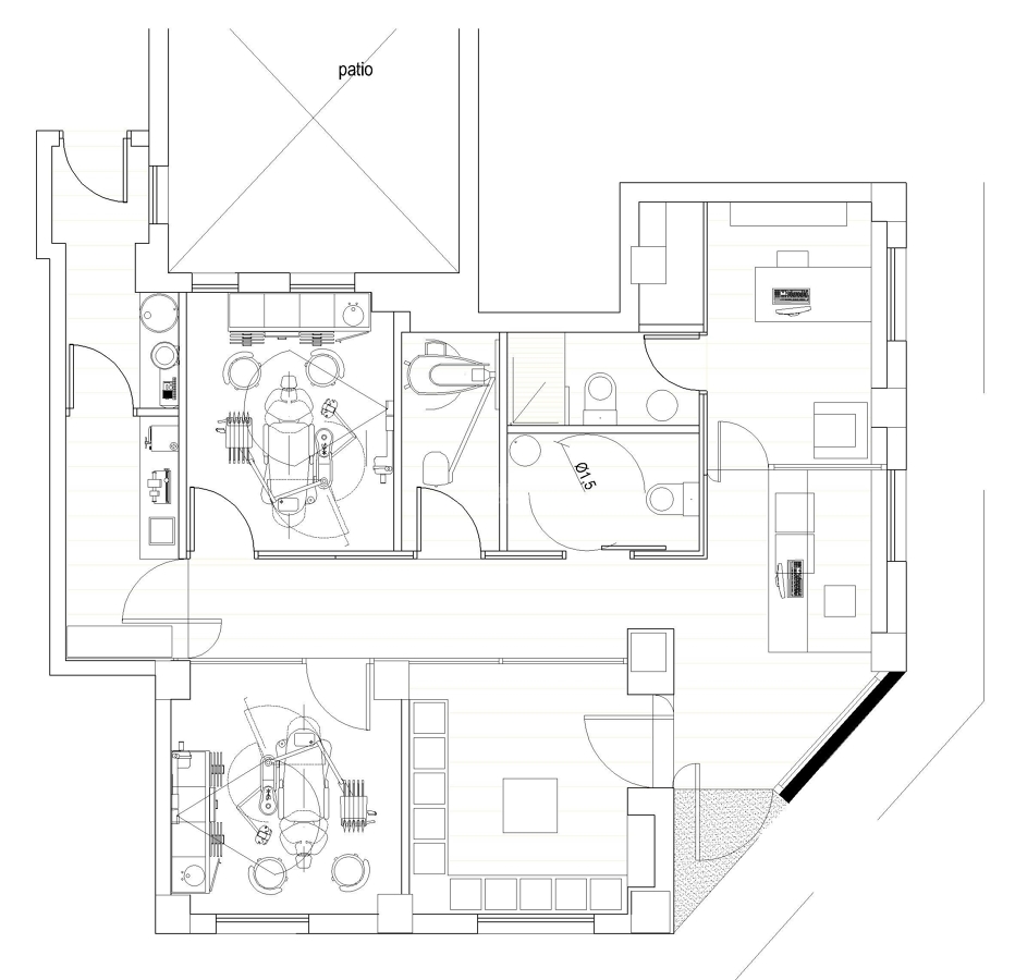 Reforma integral de local para clínica dental y proyecto de actividad