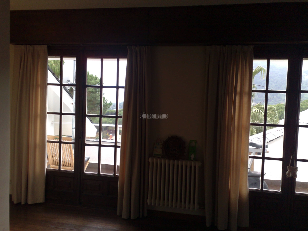 Cortinas en toda una casa