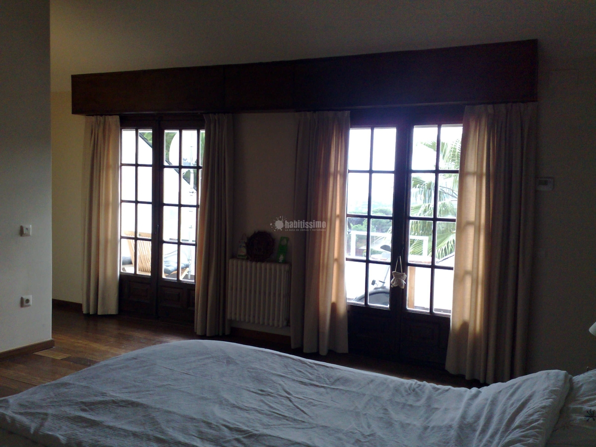 Cortinas en toda una casa