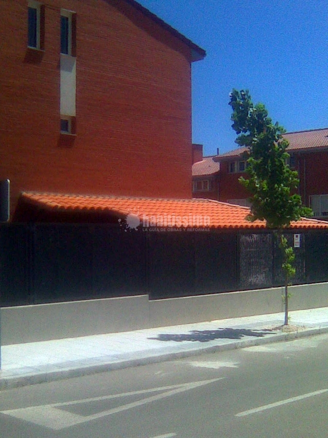 Realización de porche