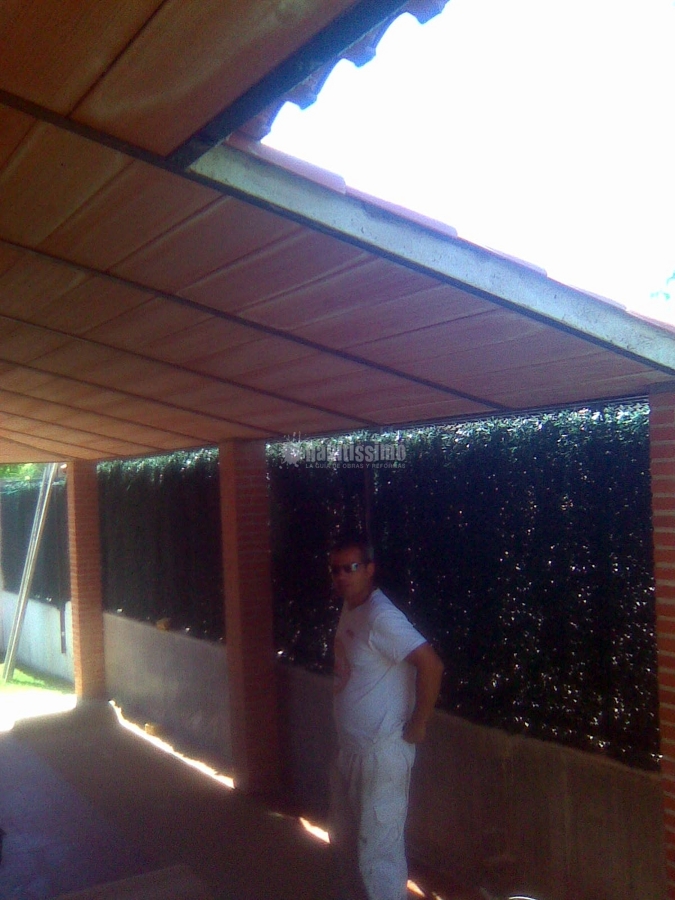 Realización de porche