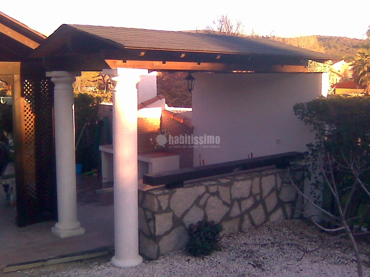 Barbacoa de piedra 