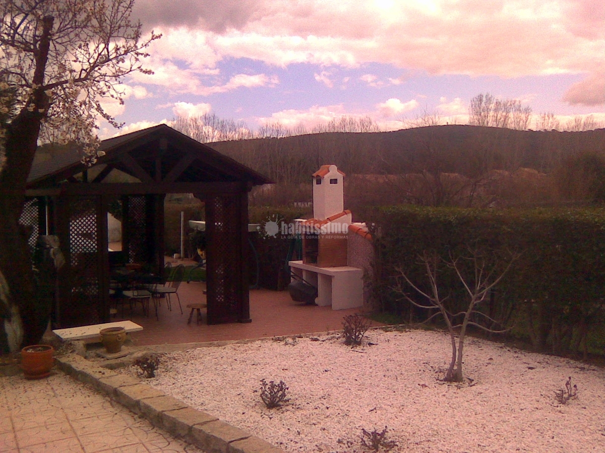 Barbacoa de piedra 