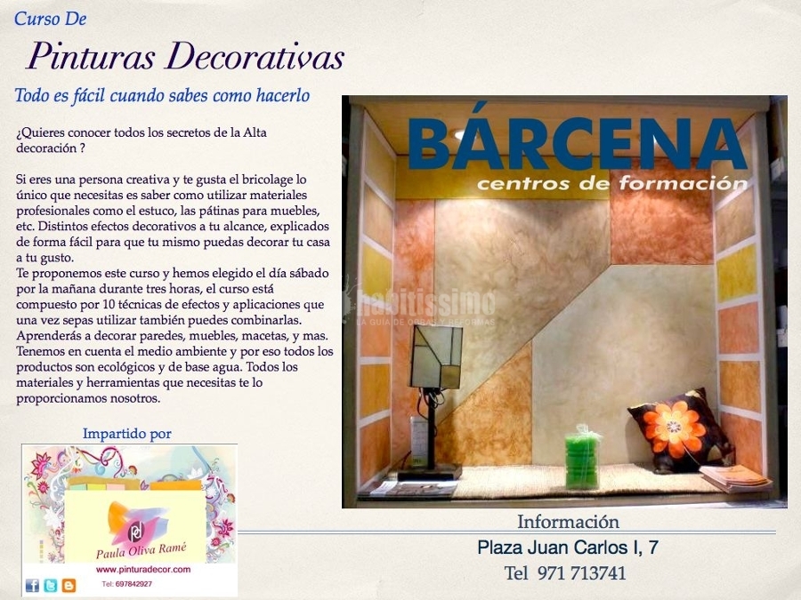 Curso de Pinturas Decorativas