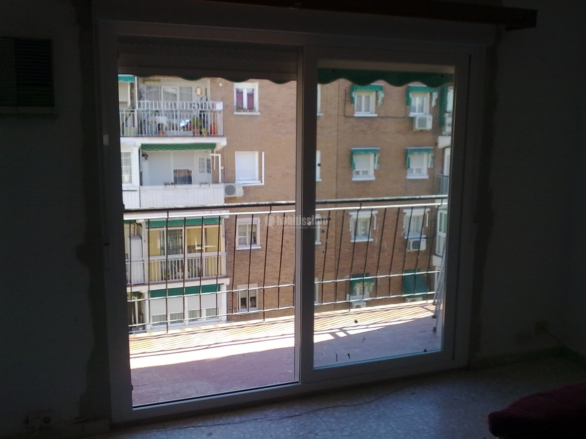 Cerramiento de terraza en Puente de Ventas (Madrid)