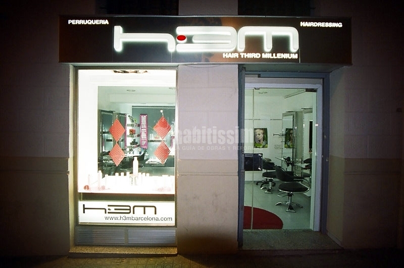Interiorismo Peluquería H3M
