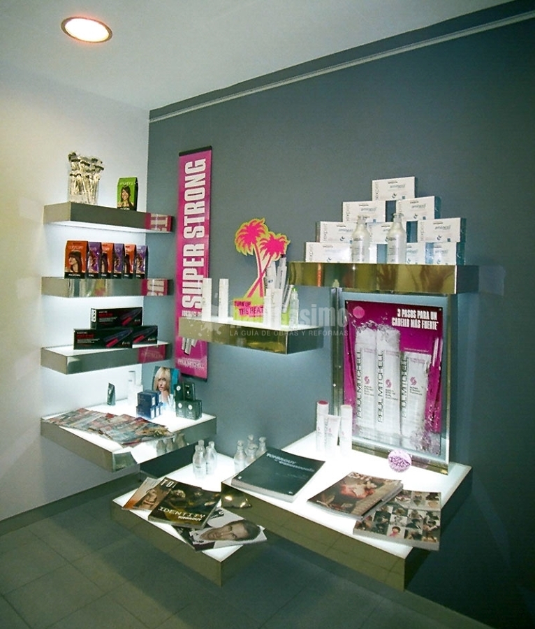 Interiorismo Peluquería H3M