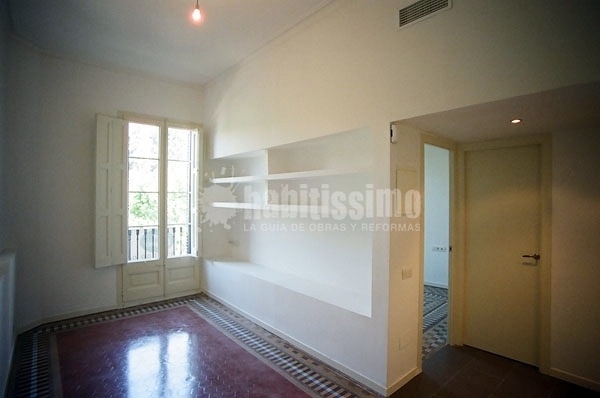 Partición y reforma de piso