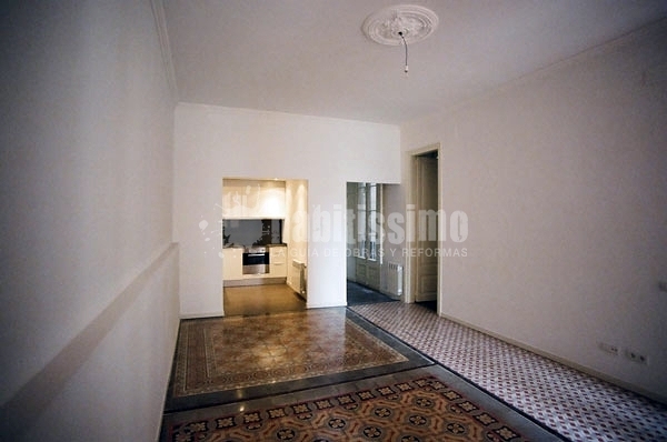 Partición y reforma de piso