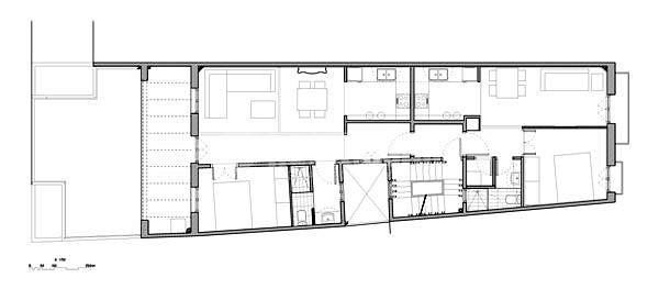 Partición y reforma de piso