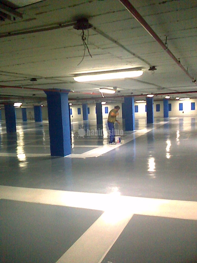 Pavimentos industriales para parking en Sevilla