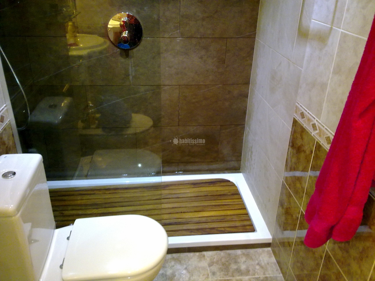 Cambio de bañera por plato de ducha