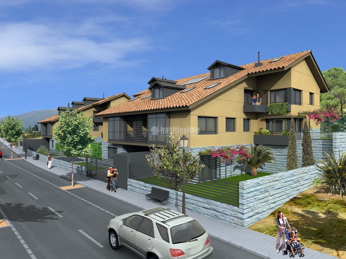 Bloques de viviendas en San Lorenzo de El Escorial