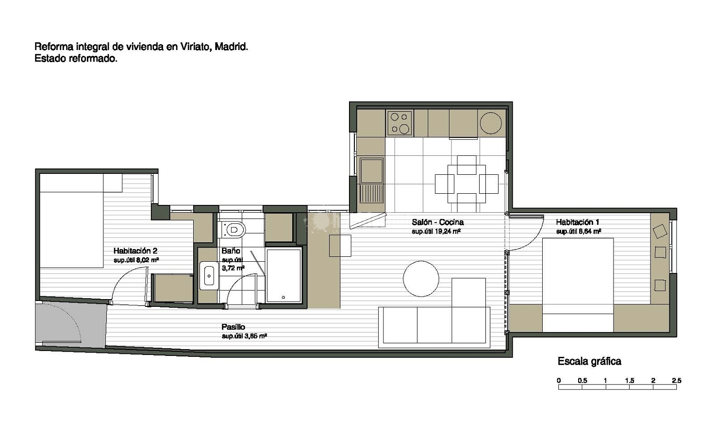 Reforma Integral De Vivienda En C/ Viriato
