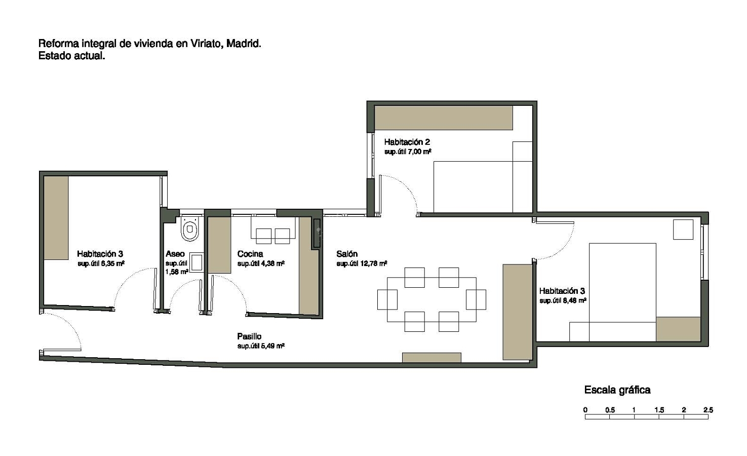Reforma Integral De Vivienda En C/ Viriato