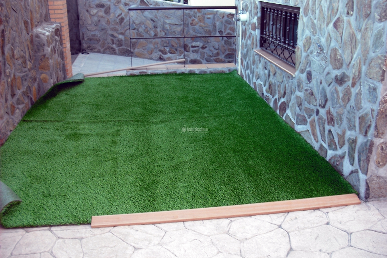 Entrada a chalé particular