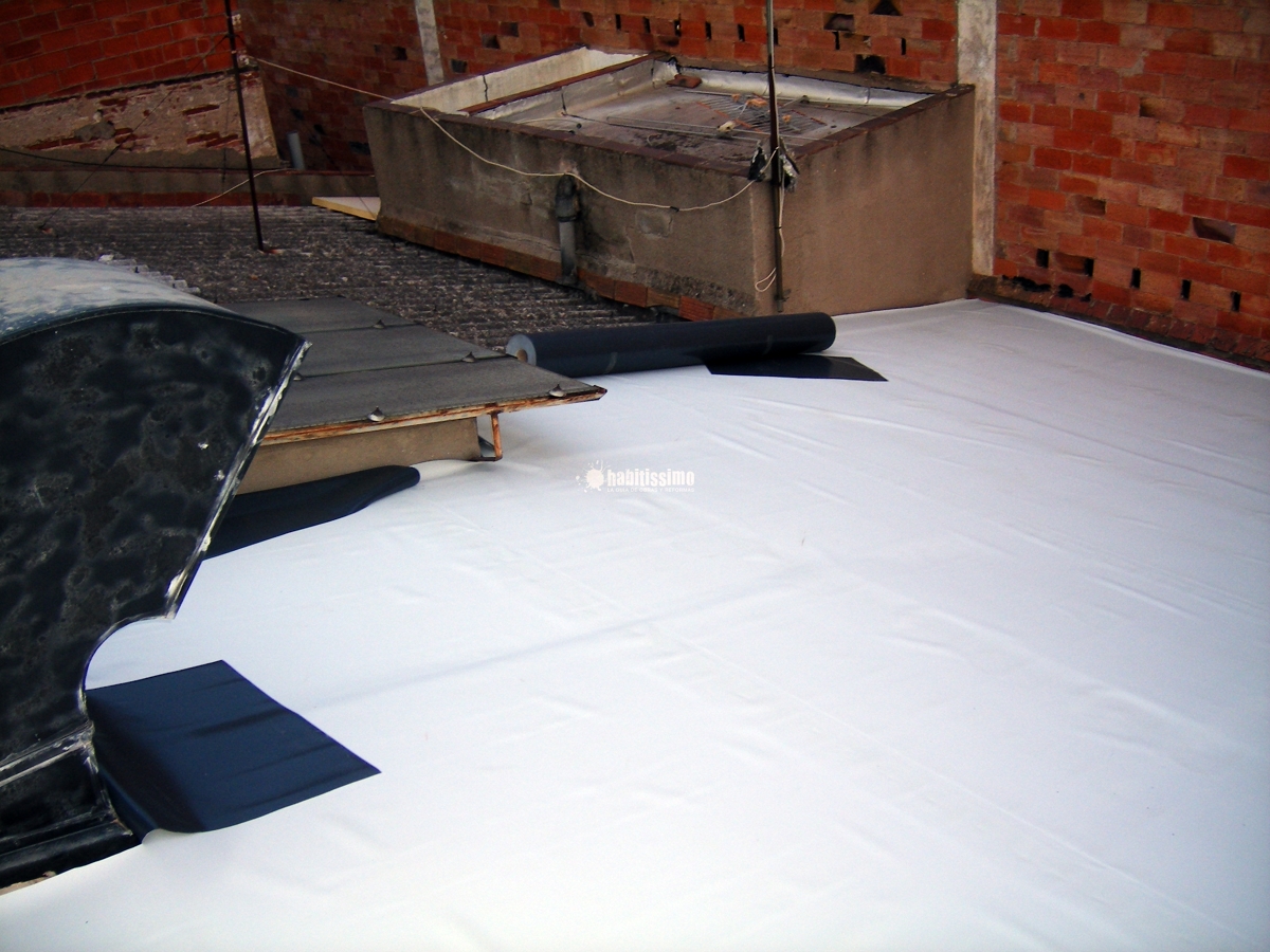 rehabilitacion de tejado de uralita