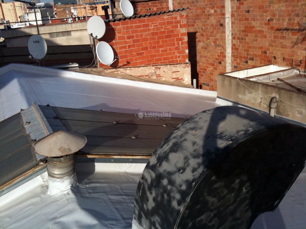 rehabilitacion de tejado de uralita