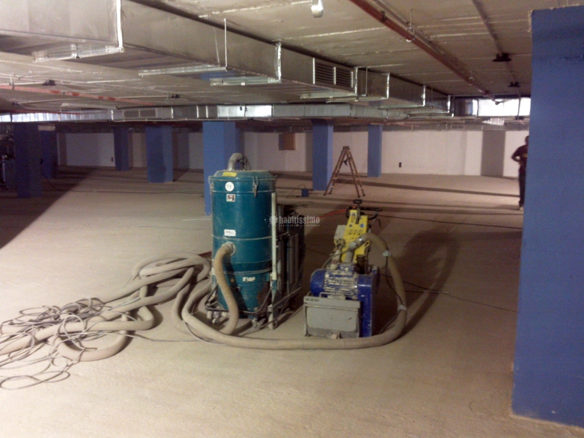 Pavimentos industriales para parking en Sevilla