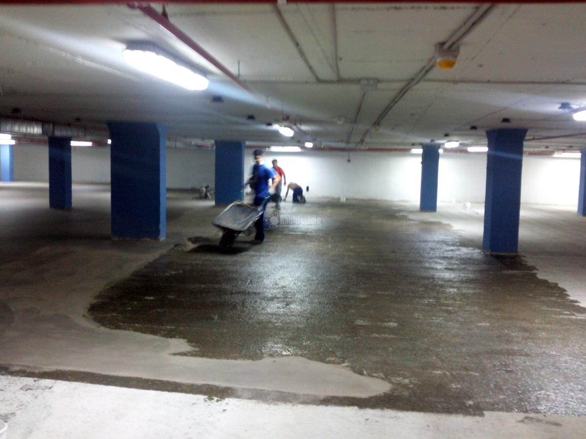 Pavimentos industriales para parking en Sevilla