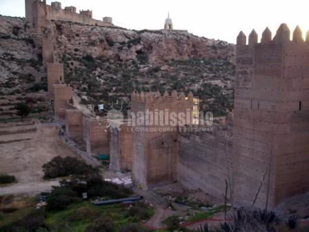 Muralla de la Hoya Alcazabar Almeria