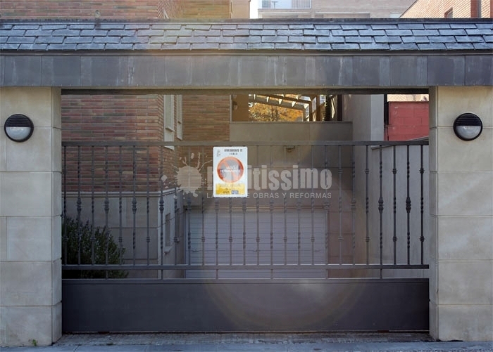 Puertas correderas de hierro