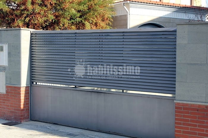 Puertas correderas de hierro