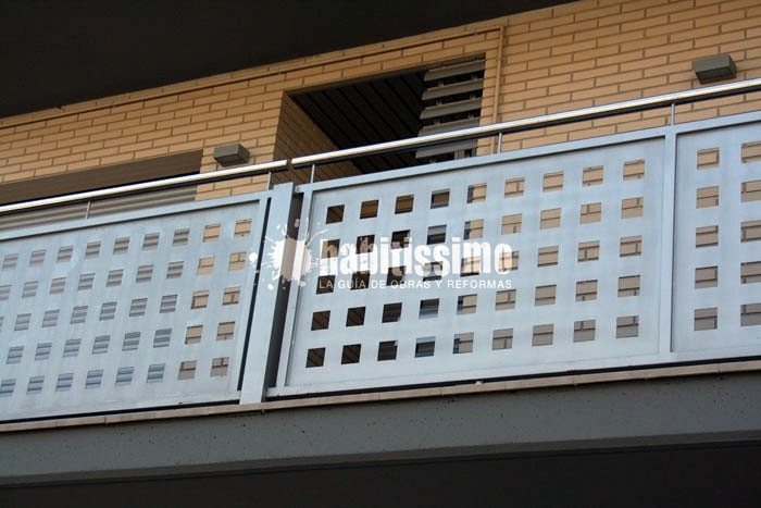 Balcones de hierro y acero inoxidable