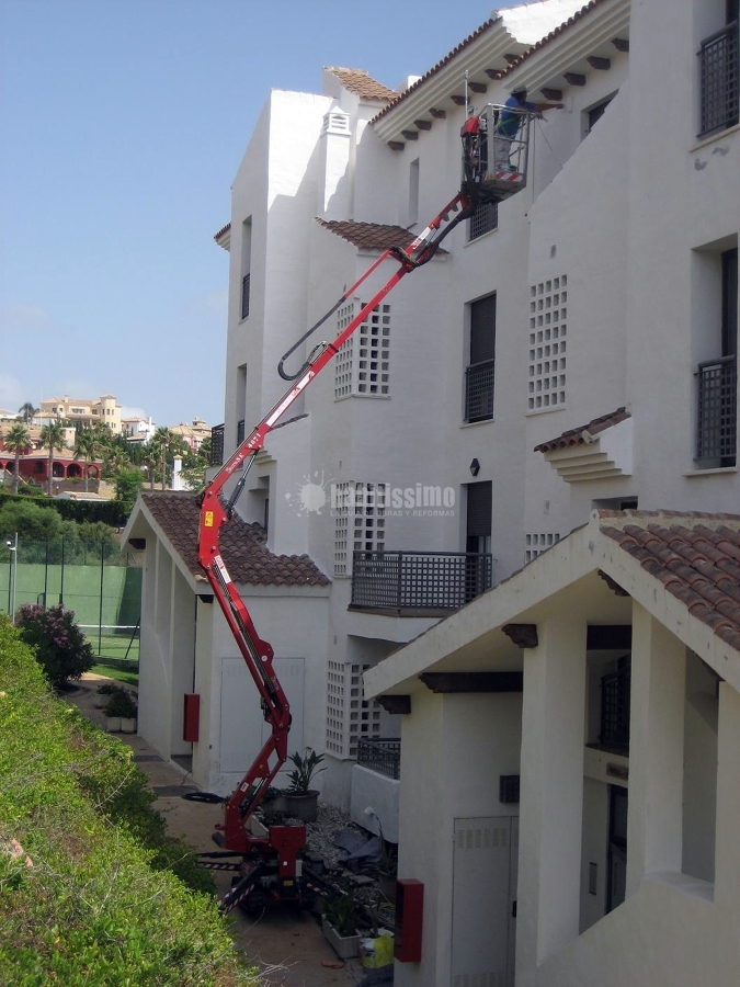 Pintura exterior Urbanización Alcaidesa Village