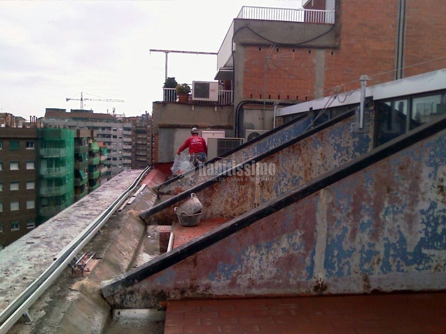 Restauración De Terrazas Y Cubierta De CEM Aiguajoc Borrell