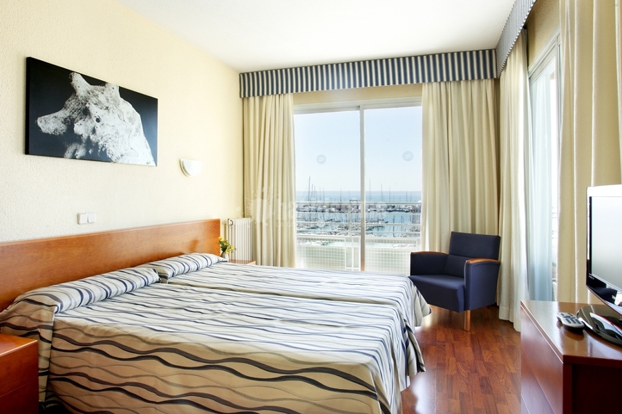 Decoración Hotel Costa Azul. Paseo Marítimo de Palma.