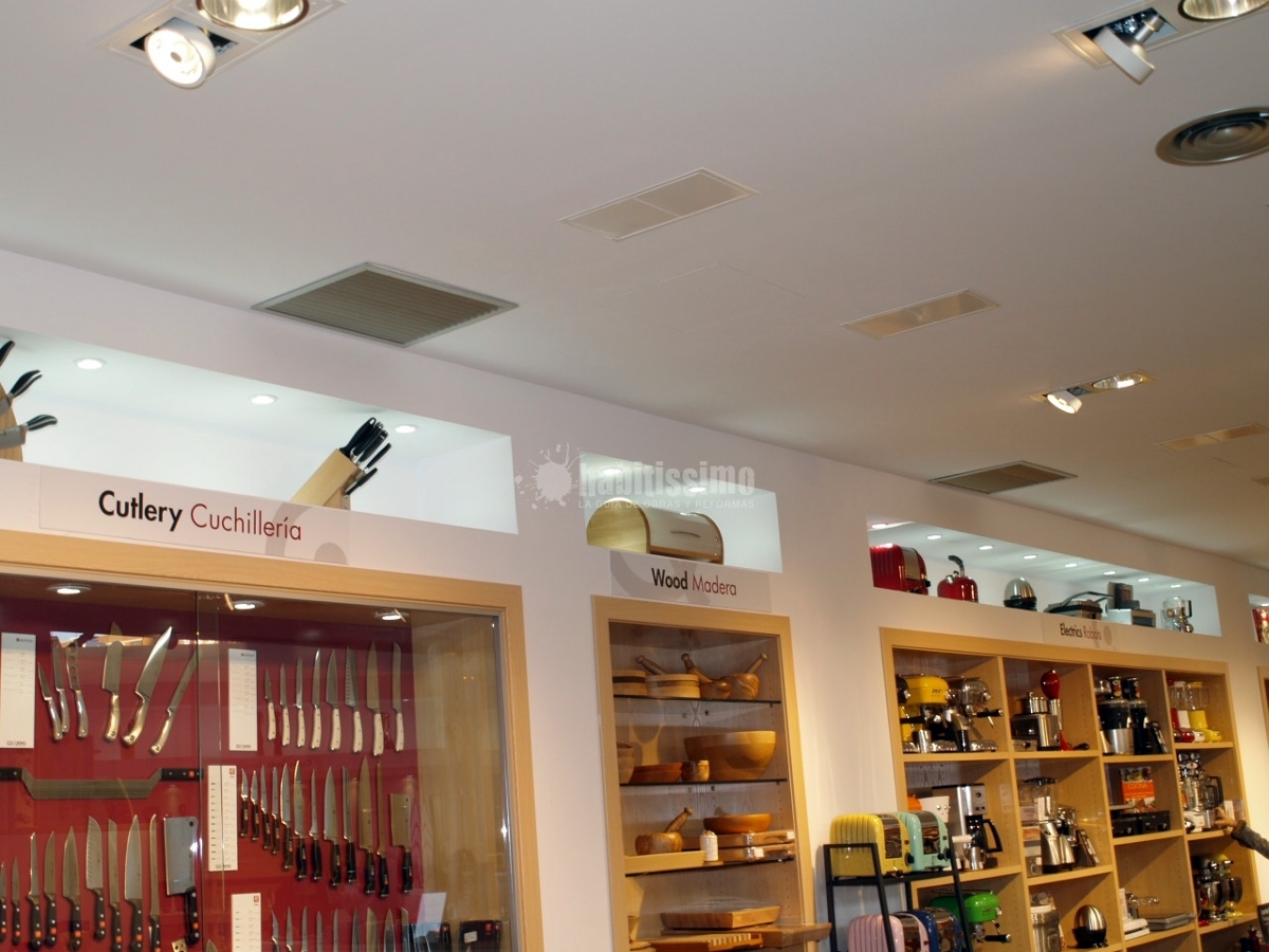 Instalación Led En Local Calle Serrano Madrid