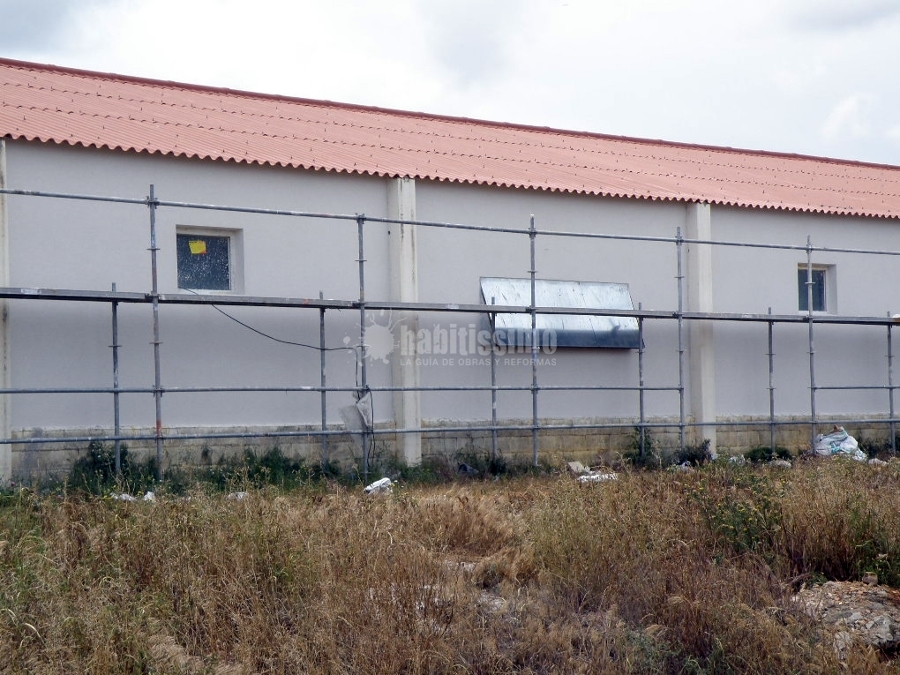 Aislamiento Térmico, ETICS, de una Granja Porcina en Teruel