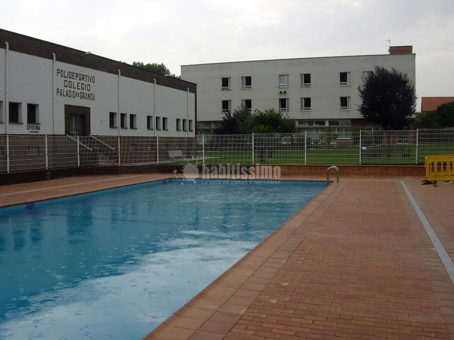 Construcción De Piscina En Colegio