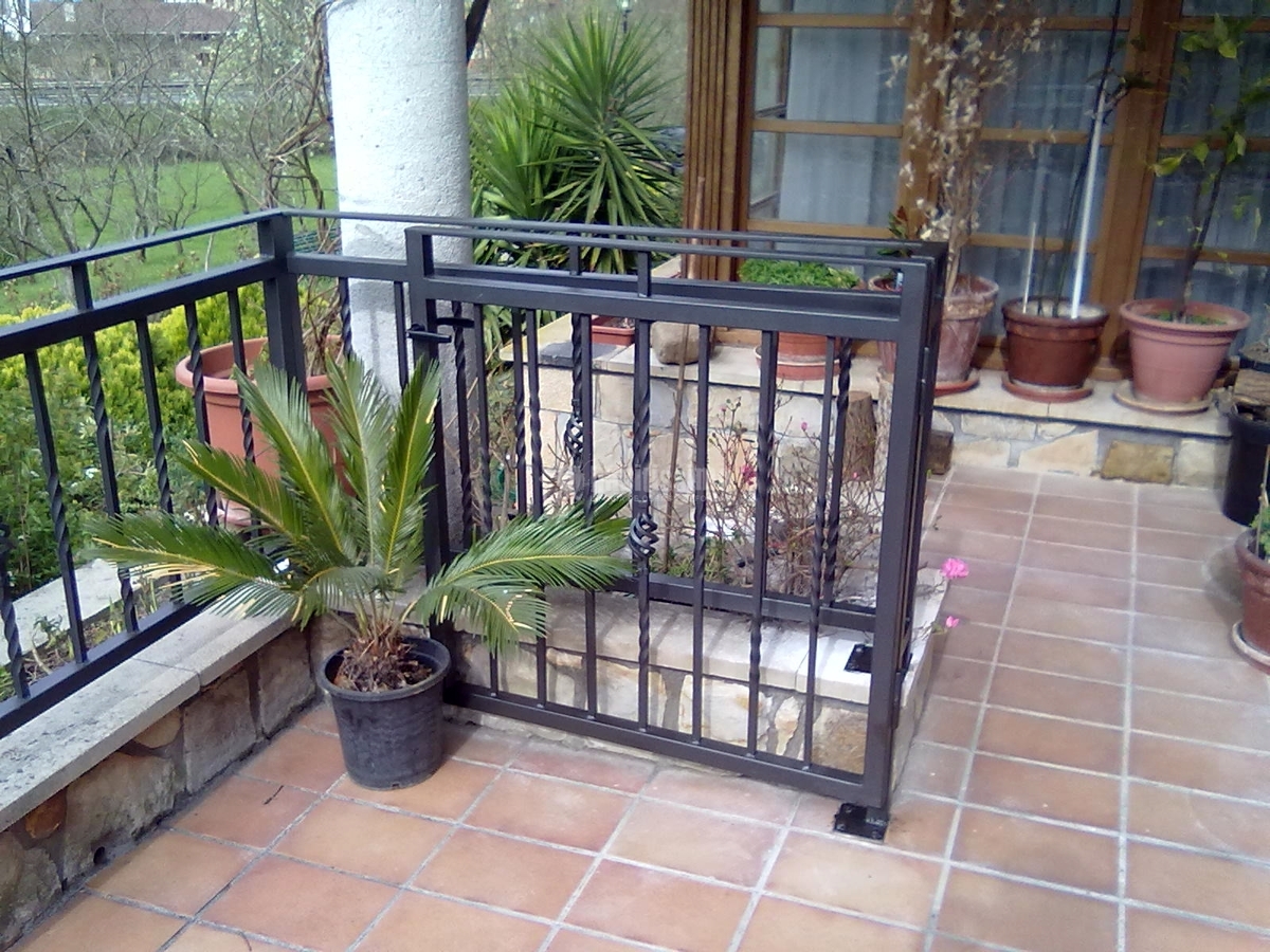 Barandilla en Chalet