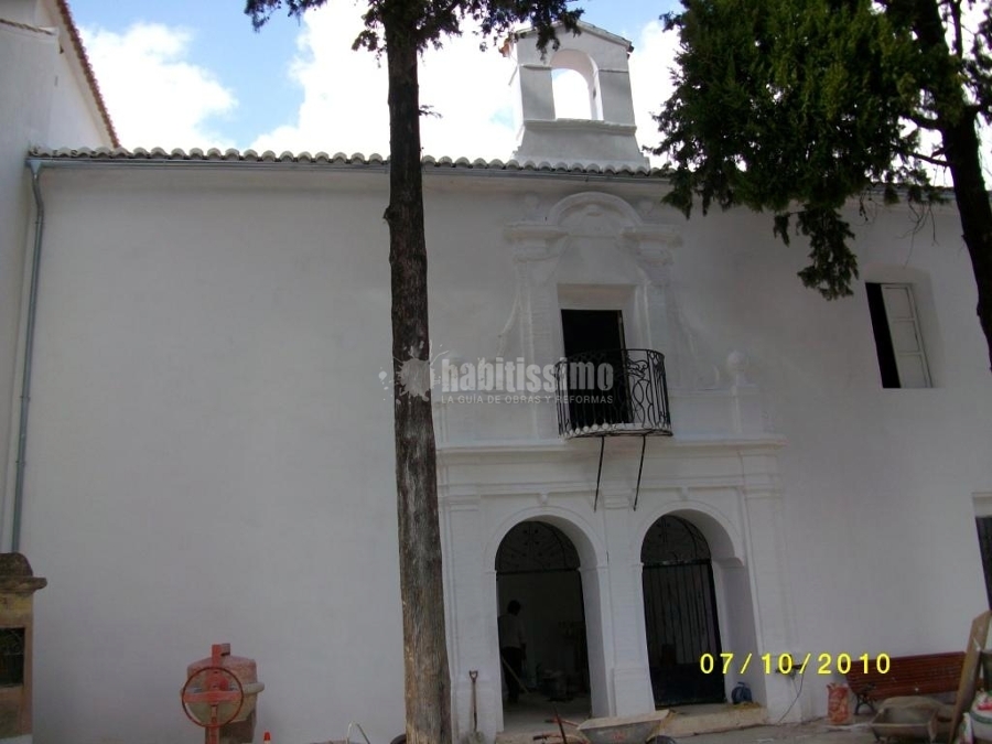 Restauración Ermita De San Cristóbal, Enguera
