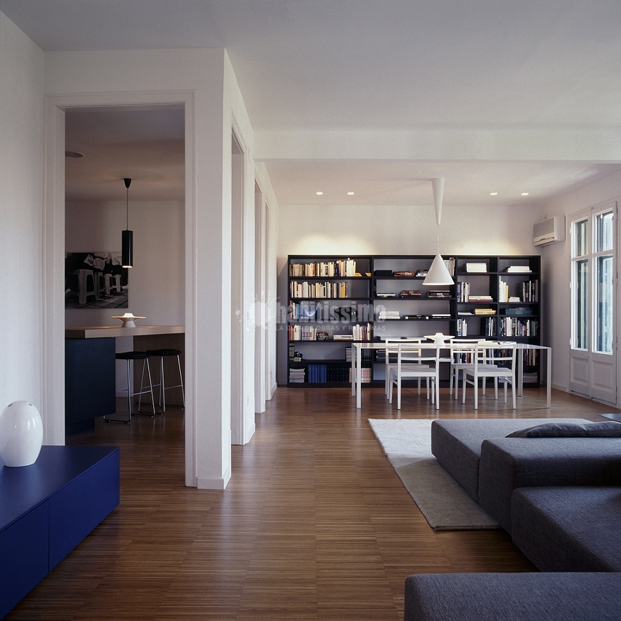 Un loft que gira alrededor de la cocina