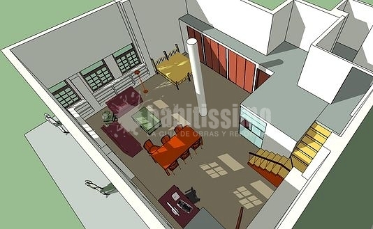 Reforma Interior De Local Para Convertirlo En Vivienda Tipo Loft