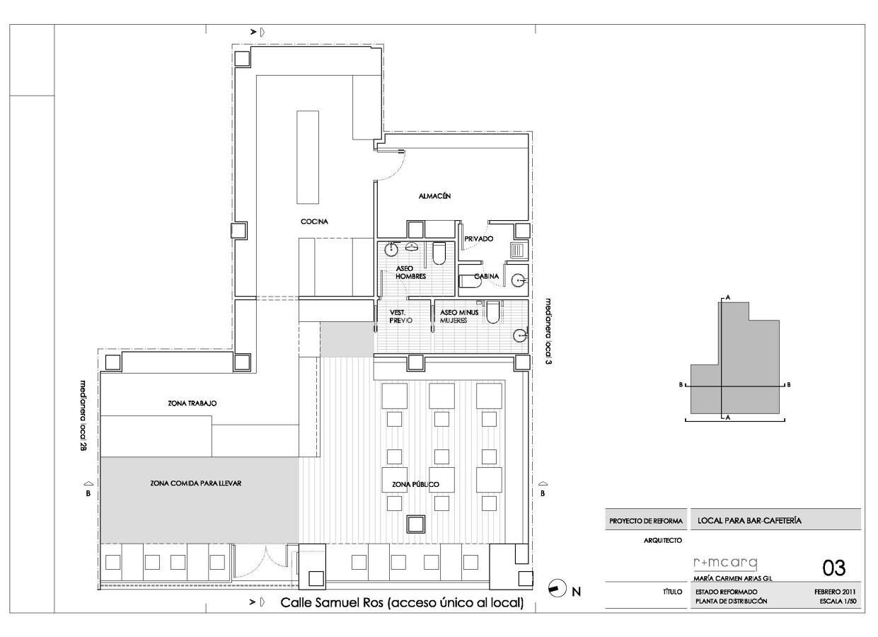 Reforma y Actividad De Bar-Cafetería