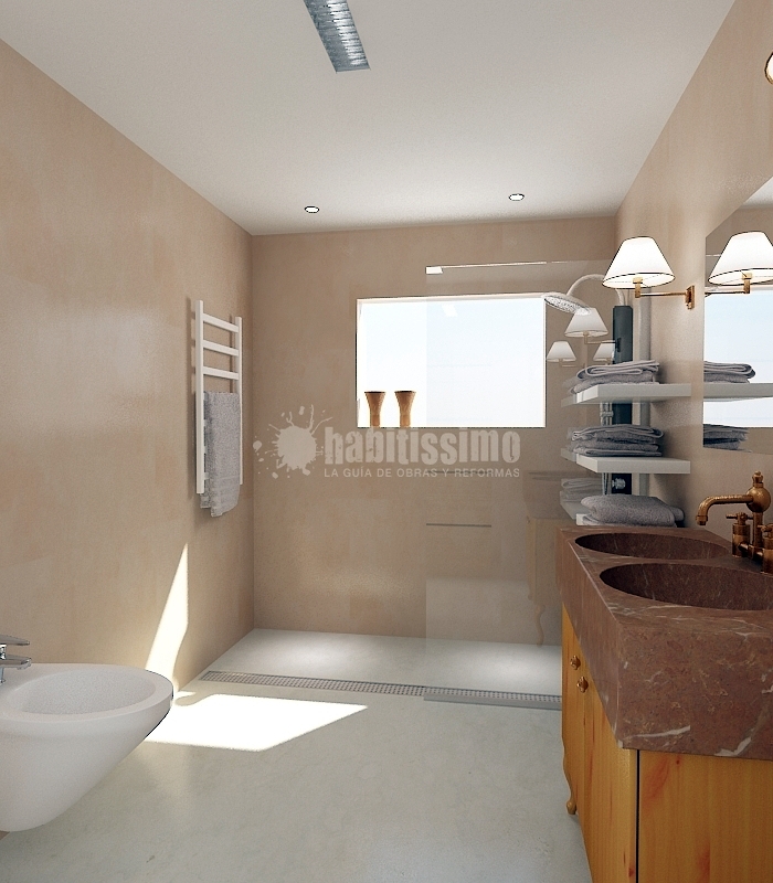 Baño Realizado Con Microcemento