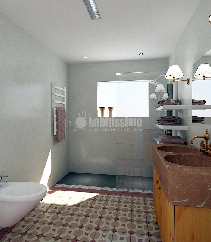 Baño Realizado Con Microcemento