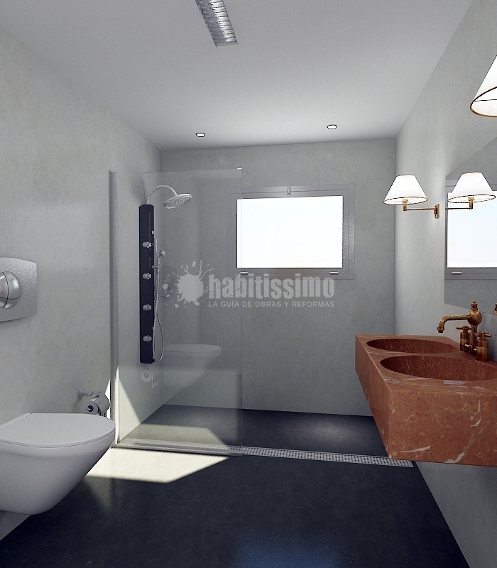 Baño Realizado Con Microcemento