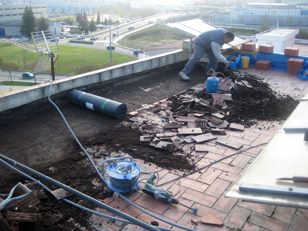 Restauración Terrado Comunitario